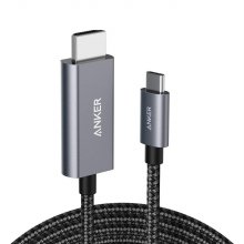 나일론 USB C to HDMI 4K 듀얼 모니터 C타입 케이블[A8730][180cm]