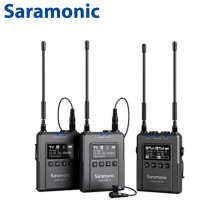 Saramonic UHF 무선 소형 마이크 송수신기세트[UwMic9S K2][TX9S 2개+RX9S 1개]