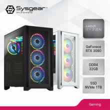SYSGEAR CORSAIR iCUE5938(AMD 5900X+RTX 3080)