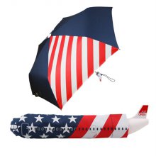 아이디어 비행기 수동우산 3단 수동접이식 우산
