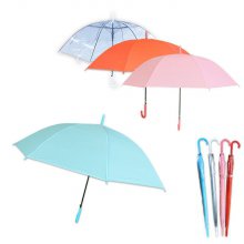 학생 성인 컬러우산 예쁜우산 투명 파스텔 장우산