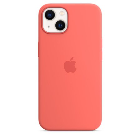  MagSafe형 아이폰13 실리콘케이스 핑크포멜로