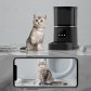 [해외직구] 강아지 고양이 반려동물 스마트 카메라 자동 급식기