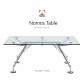  [Tecno] 테크노 노모스 테이블 1800x800 크롬 Nomos Table