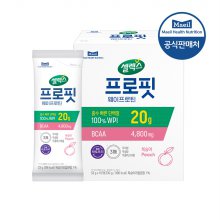 셀렉스 헬스 단백질보충제 웨이프로틴 스틱 복숭아 1개(10포)
