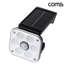 Coms 태양광 LED 모션감지 센서등 벽부등 BB761