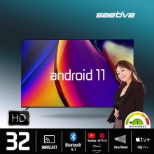 80cm 안드로이드 스마트 HD TV 1등급 GG3200SK (자가설치)