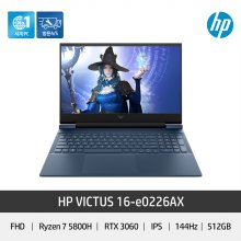 HP VICTUS 16-e0226AX 게이밍 노트북 라이젠7 RTX3060 144Hz