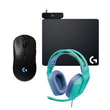 [이득패키지] G PRO WIRELESS + POWERPLAY + 게이밍헤드셋 G335 [민트]