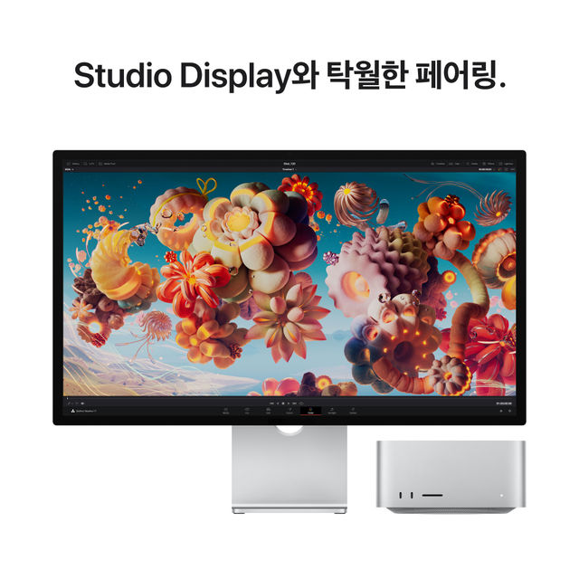 맥 스튜디오 M1 Max 10코어 CPU, 24코어 GPU, 32GB RAM, 512GB SSD