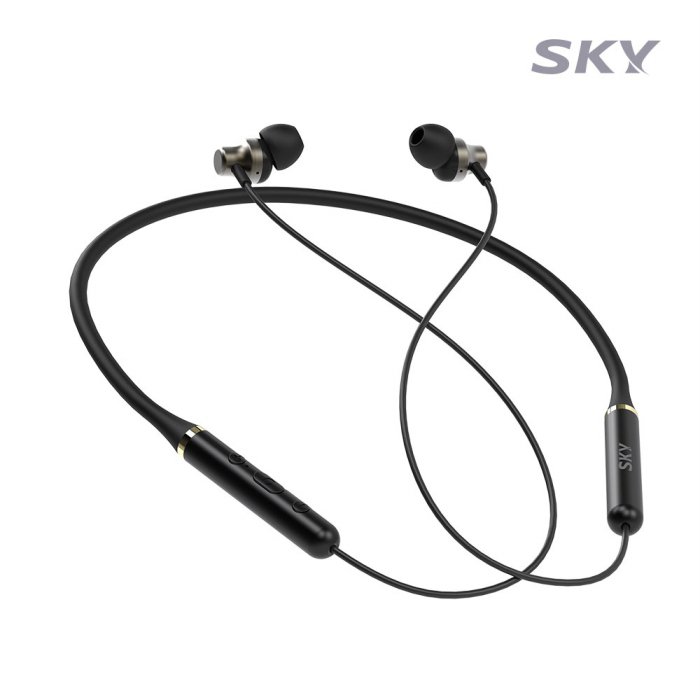 SKY 스카이 핏 N21 블루투스 5.0 IPX5 방수 넥밴드 이어폰