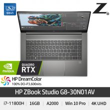 HP ZBook Studio G8-30N01AV i7/16GB/A2000/4K UHD