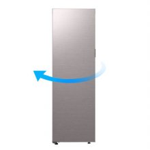 비스포크 냉장고 1도어 RR40A7805AP (409L, 브라우니실버, 좌개폐, 오토오픈도어)