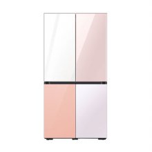 비스포크 냉장고 4도어 프리스탠딩 RF85B9002AP (875 L, 색상조합형)