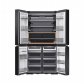 비스포크 4도어 냉장고 프리스탠딩 인피니트라인 RF10B9935BTG (930L, 세라블랙, 골드카퍼 엣지트림)