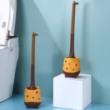 [해외직구] 기린모양 화장실 변기솔 변기청소솔 화장실브러쉬