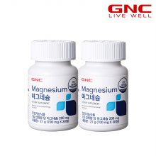 [GNC] 마그네슘 200 30정 (1개월분) x 2병