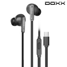 DOXX TYPE-C 전용 스마트폰 이어폰-블랙