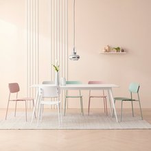 빌바오 6인용 세라믹 식탁세트 의자6 직각마블화이트