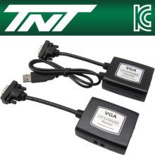 TNT NM-TNT03 VGA 1:1 무전원 리피터(로컬 + 리모트)(150m)
