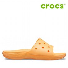 크록스 슬리퍼 /37- 206121-801 / Classic Crocs Slide Cantaloupe