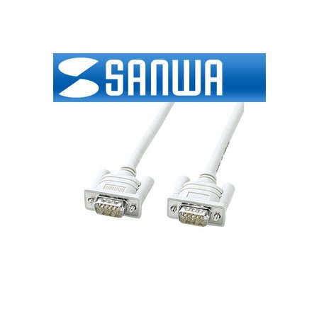 SANWA(산와) RGB 모니터 케이블 2m (21”이하)