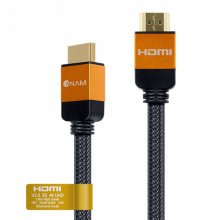 아남 프리미엄 HDMI 2.0 골드 메탈 케이블 2M