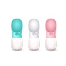 강아지 고양이 산책 여행 휴대용 물병 물통 350ml