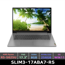 슬림3 SLIM3-17ABA7-R5-WIN11 (R5-5625U, 8GB, 256, WIN11, 17.3