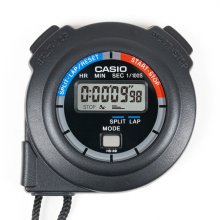 카시오 정품 HS-3초시계(전문가용) 축구심판 생활방수