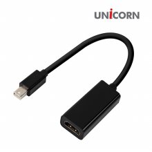 유니콘 DCM-100HDMI 컨버터 MiniDP1.1 to HDMI