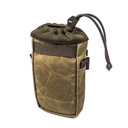 [WOTANCRAFT] 우탄크래프트 파우치 Drawstring Pouch for Pilot Khaki Brown