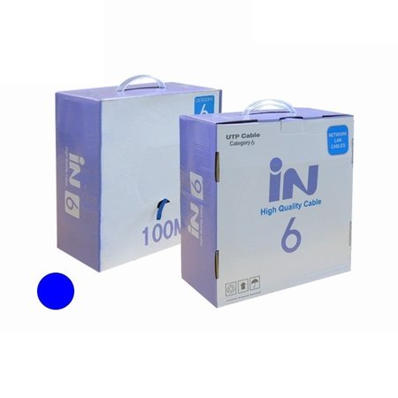 인네트워크 IN-6UTP100B CAT.6 UTP 100M 파랑 (BOX)