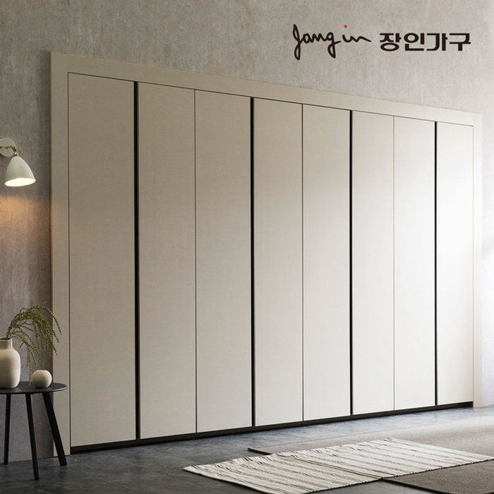 장인가구 비밀특가 단테 슬림 붙박이장 15cm