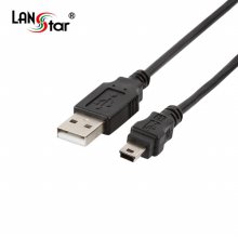 LanStar USB 2.0 MINI 미니 5핀 케이블 1M