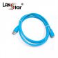 LanStar USB3.0 AM-MicroB Screw 1M 블루