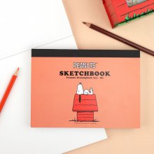 Peanuts 스누피 뜯어쓰는 스케치북 B6 사이즈[희망노트]