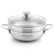 크로벨 24파티웍 찜기 애플팟 통오중  포스코  인덕션