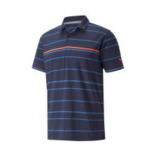 [해외직구] [하이마트] 푸마 남성 Mattr 보더 라인 골프 폴로 티셔츠