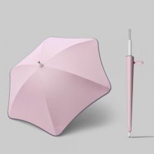 예쁜 둥근 모서리 파스텔 슬림 장우산 경량 고급 우산[사찌몰]