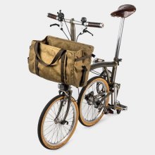 [WOTANCRAFT] 우탄크래프트 브롬톤백 Pioneer Basket Bag Khaki Brown