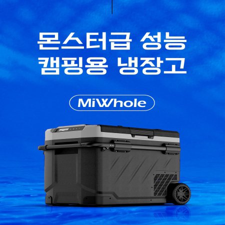 미홀 캠핑 냉장고 차박 캠핑 필수템 가을캠핑 피크_40L