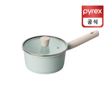 파이렉스 세라믹 제이드 IH 편수 뚜껑 18cm