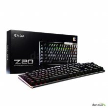EVGA Z20 RGB 광축 게이밍 키보드 한글 (클릭)