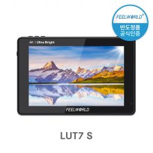 [국내인증 정품] [Feelworld] LUT7S 필월드 카메라 4K 프리뷰 모니터 7인치 3D LUT 터치스크린 HDMI/3G-SDI 2200NIT
