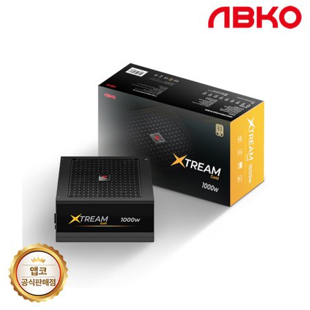 앱코 XTREAM XT-1000G 80PLUS GOLD Full Modular 파워