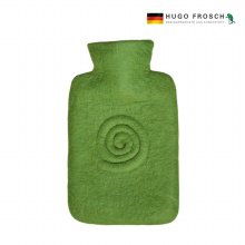 독일 휴고프로쉬 보온물주머니 핫팩 클래식 펠트커버 메리노 스네일 그린 1.8L