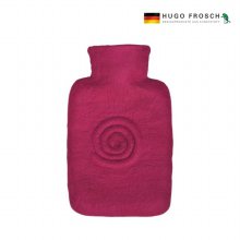 독일 휴고프로쉬 보온물주머니 핫팩 클래식 펠트커버 메리노 스네일 퍼플 1.8L