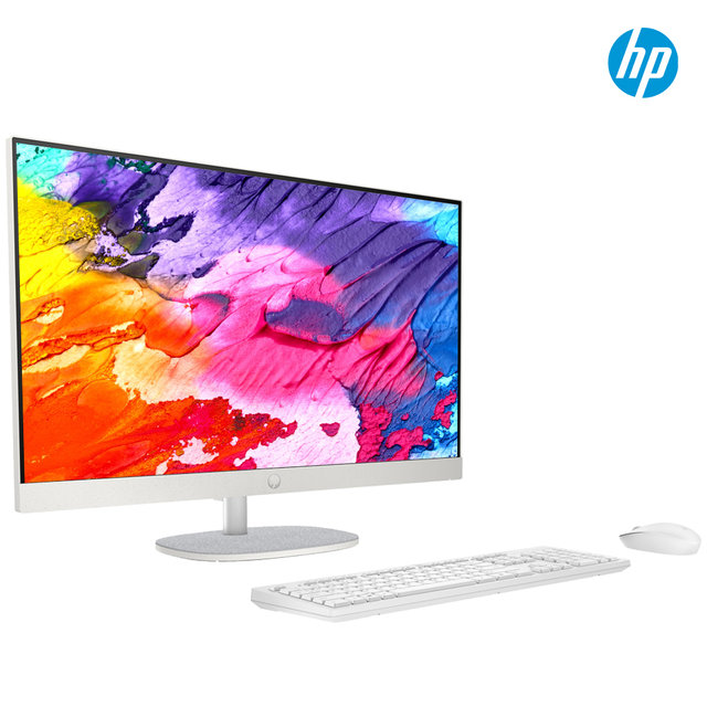 [최종 96만] HP 울트라 27-cr1001kr 14세대 인텔 코어 5-125U/8GB/512GB/윈11/AI 올인원 일체형 PC 컴퓨터 본체