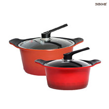 키친아트 S100G 통주물 세라믹코팅 냄비세트 2종i (양24+곰28)